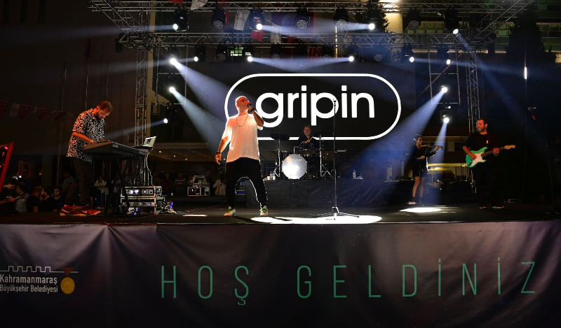 Gripin’in Kahramanmaraş’ta Konser verdi