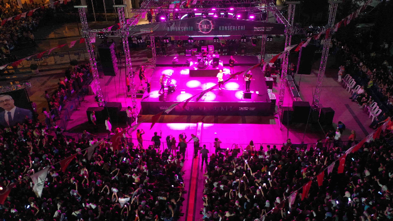 Gripin’in Kahramanmaraş’ta Konser verdi