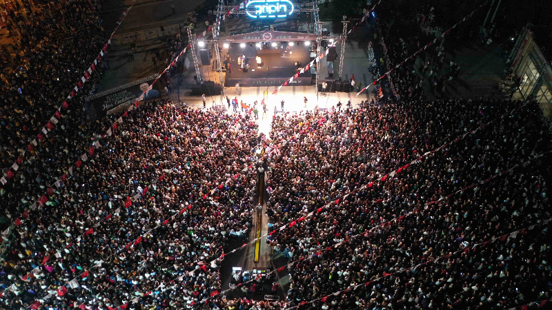 Gripin’in Kahramanmaraş’ta Konser verdi