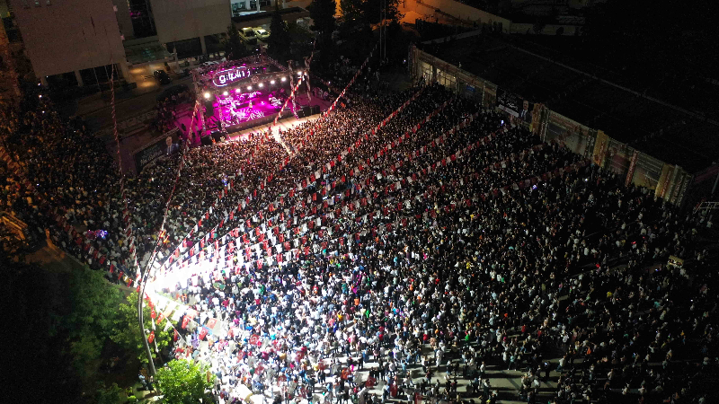 Gripin’in Kahramanmaraş’ta Konser verdi