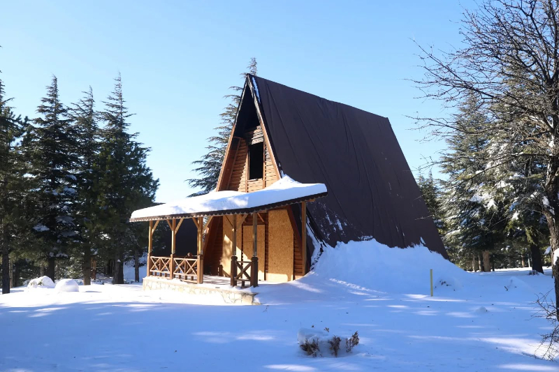 DULKADİROĞLU'NDA KAR MANZARASI