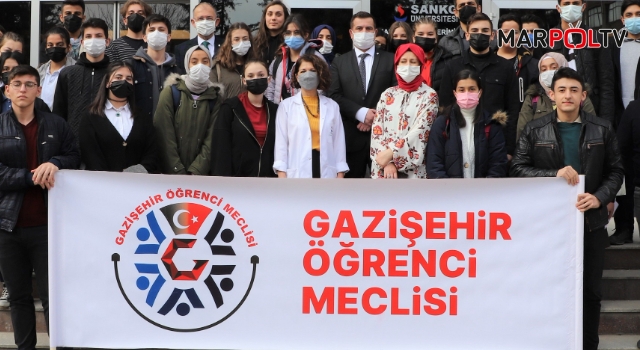 GAZİŞEHİR ÖĞRENCİ MECLİSİ’NDEN SANKO ÜNİVERSİTESİ’NE ZİYARET