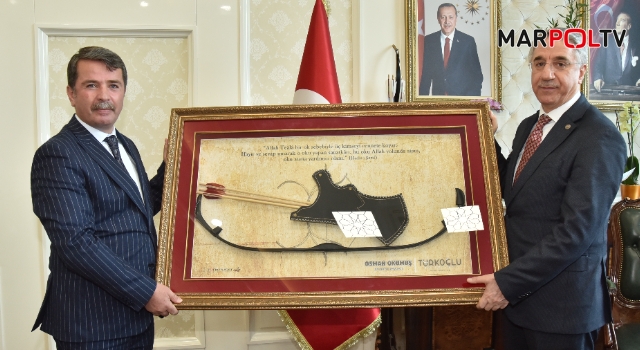 Yerel Yönetimler Başkan Yardımcısı Mücahit Yanılmaz, Osman Okumuş'u Ziyaret Etti