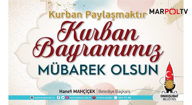 Başkan Mahçiçek; Kurban Paylaşmaktır