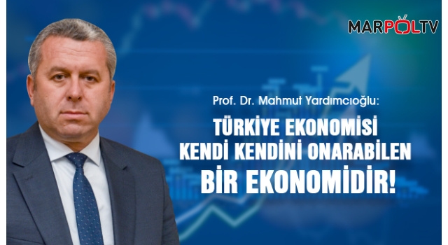 Yardımcıoğlu: Türkiye Ekonomisi Kendi Kendini Onarabilen Bir Ekonomidir