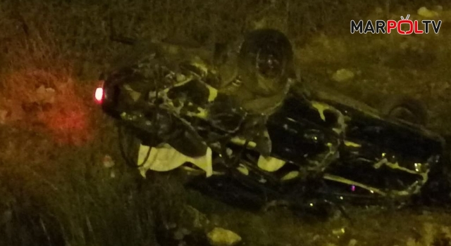 Kahramanmaraş'ta trafik kazasında ağır yaralanan sürücü hayatını kaybetti