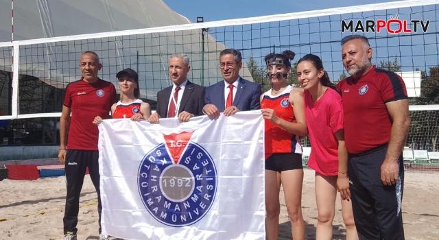 KSÜ Plaj Voleybol Takımlarından Gururlandıran Başarı