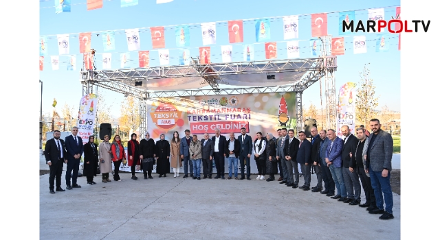 EXPO 2023’de kapılarını açan Kahramanmaraş Tekstil Fuarı, ziyaretçilerini bekliyor