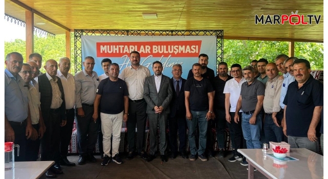 Çağlayancerit ve Türkoğlu’nda Muhtarlarla Toplantı Yapıldı