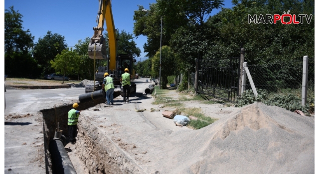 Merkez Mahallelere Yeni İçmesuyu Hattı