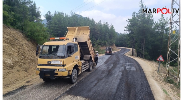 Büyükşehir, Andırın’da 6 Mahalleye Ulaşım Sağlayan Grup Yolunu Yeniliyor