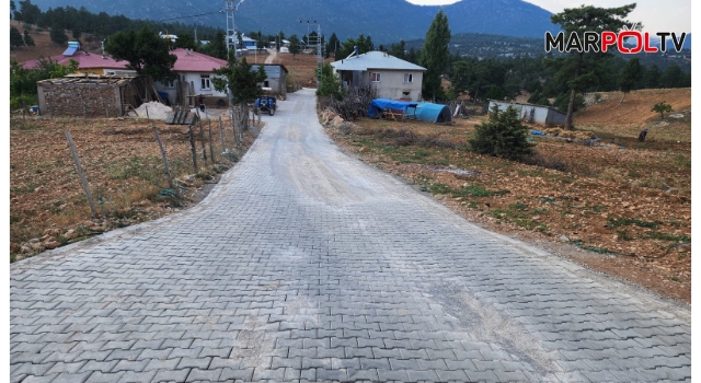 Büyükşehir Göksun Kırsalında Ulaşım Yatırımlarını Sürdürüyor