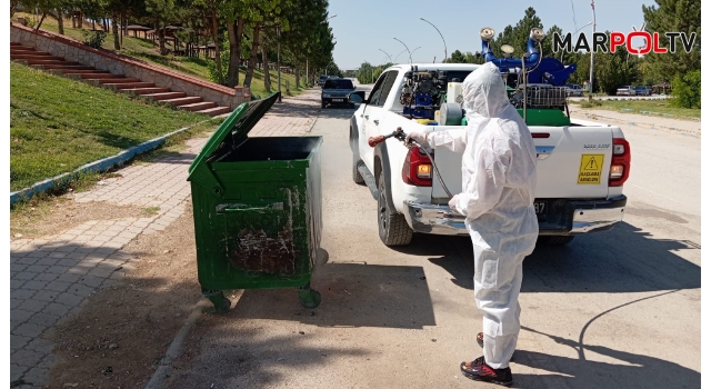 Elbistan'da Hızlı İlaçlama Operasyonu