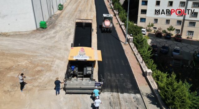 Onikişubat’ta asfalt seferberliği tüm hızıyla sürüyor