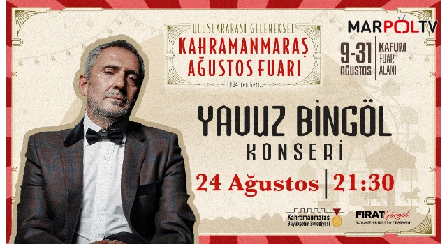 Yavuz Bingöl, Unutulmaz Eserlerini KAFUM’da Seslendirecek