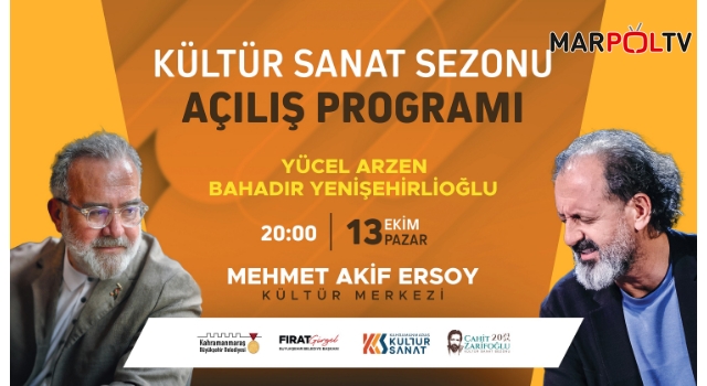 Cahit Zarifoğlu Kültür Sanat Sezonu Görkemli Programla Başlayacak