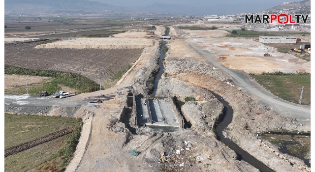 Güney Bağlantı Yolu’nun Yeni Güzergâhında Sanat Yapılarının İnşası Sürüyor