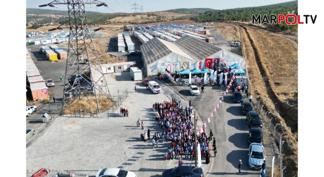 DULKADİROĞLU’NDA KONTEYNER KENT ÇOCUK OYUN PARKI AÇILIŞI