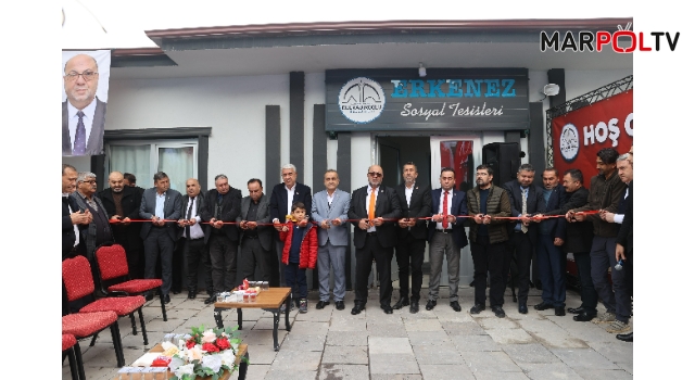 ERKENEZ MAHALLESİ ÇOK AMAÇLI SOSYAL TESİSİ AÇILDI