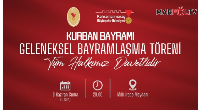 Bayramlaşma Töreni Milli İrade Meydanı’nda!