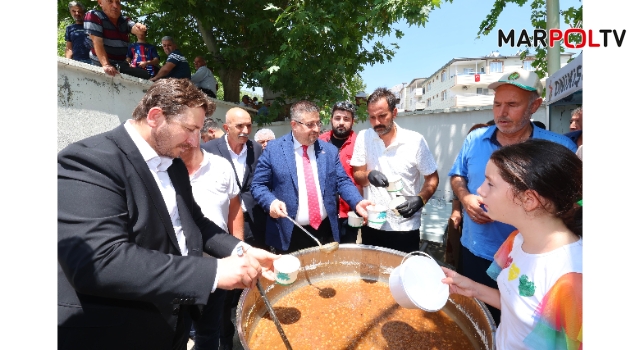 Onikişubat Belediyesi’nden Ilıca’da aşure ikramı