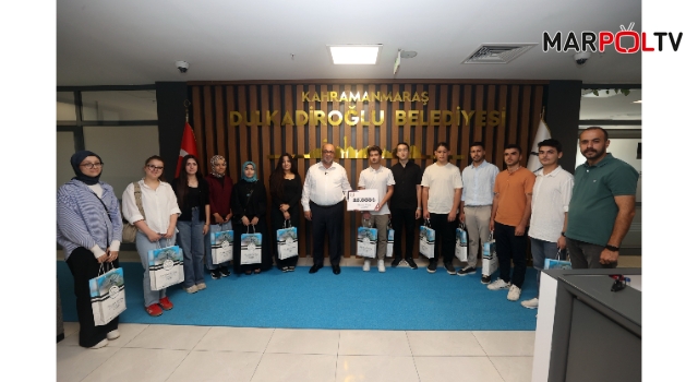 DULKADİROĞLU BELEDİYESİ’NDEN YKS BAŞARISINA BÜYÜK DESTEK