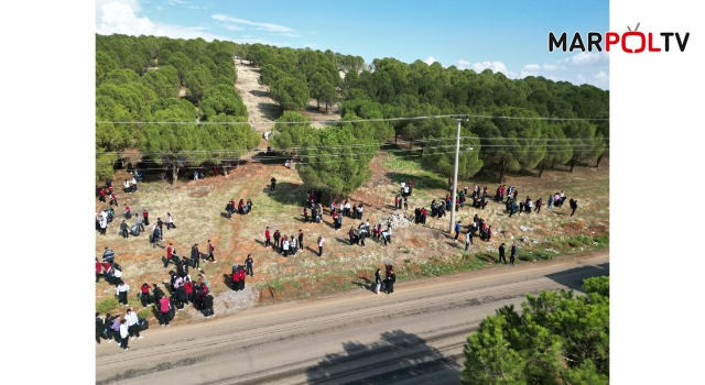 Onikişubat Belediyesi’nden 300 öğrenciyle orman temizliği
