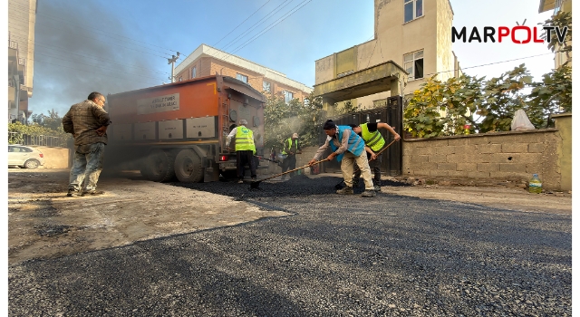 Altyapının Ardından Yol Onarımları da Hızla Devam Ediyor