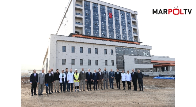 Başkan Görgel ve Vali Ünlüer, Ferhuş Sağlık Kompleksi’nde Yürütülen Çalışmaları Yerinde İnceledi