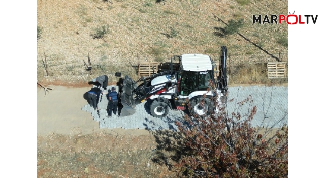 KOZLUDERE'DE KİLİT PARKE ÇALIŞMALARI HIZLA İLERLİYOR
