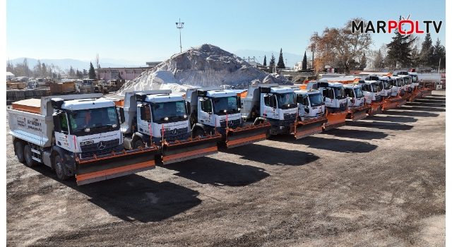 Büyükşehir Kışa Hazır; 222 Araç ve 330 Personelle Sahada