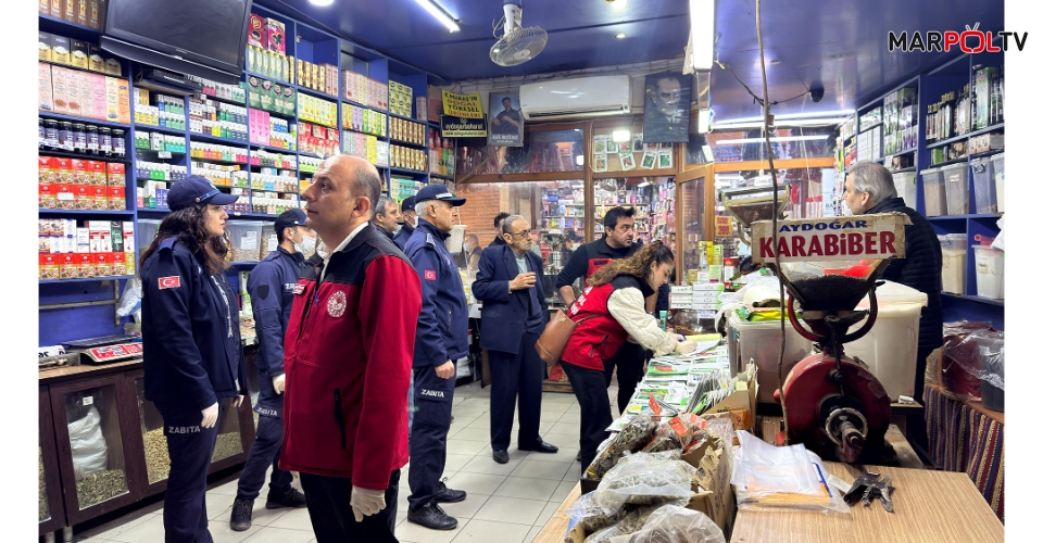 Kapalı Çarşı’da Gıda Güvenliği İçin Kapsamlı Denetim
