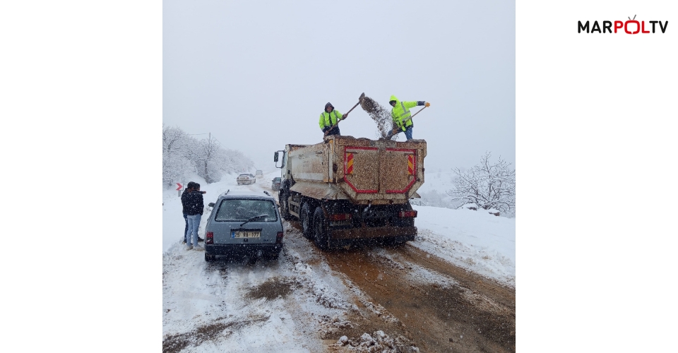 Büyükşehir’den Kırsalda da Karla Etkin Mücadele
