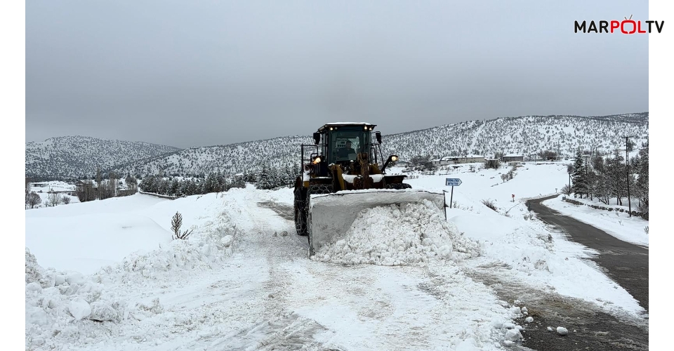 Büyükşehir’den Nurhak’ta Kış Şartlarıyla Etkin Mücadele