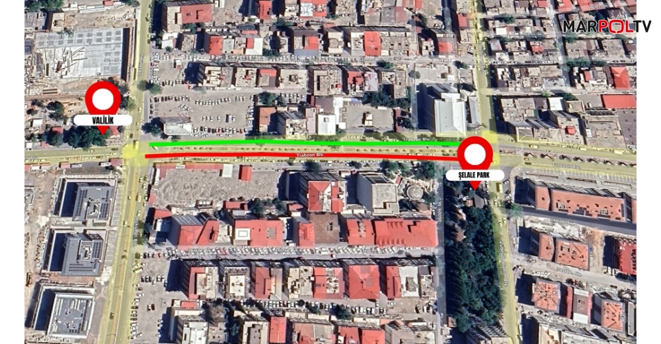 Trabzon Bulvarı’nda Geçici Trafik Düzenlemesi!