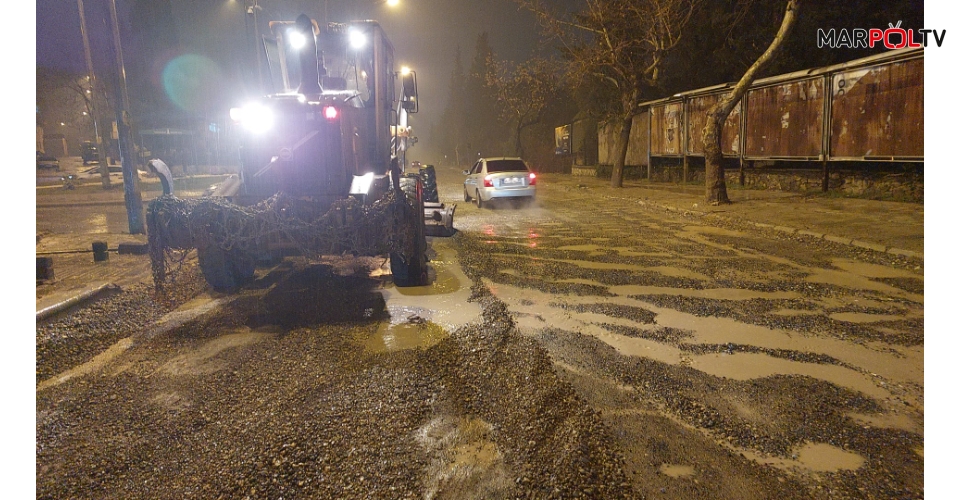 Asfalt Öncesi Yol Tamiratları Sürüyor