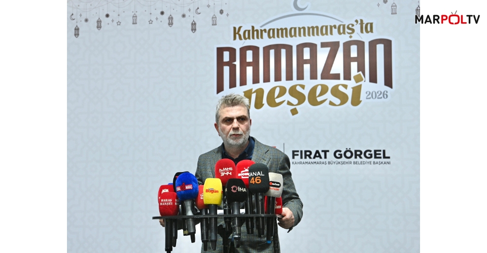 Başkan Görgel, “Ramazan İklimini Şehrimizin Her Köşesinde Hep Birlikte Hissedeceğiz”