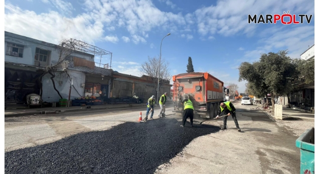 Büyükşehir’den Asfalt Mesaisi