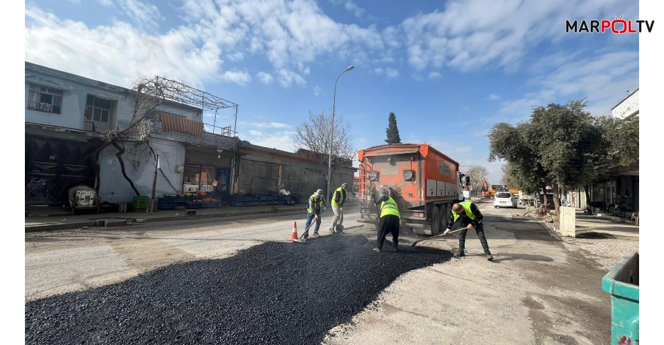 Büyükşehir’den Asfalt Mesaisi