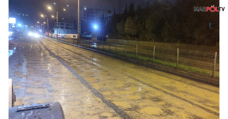 Büyükşehir’den Doğukent Yolunda Yoğun Çalışma