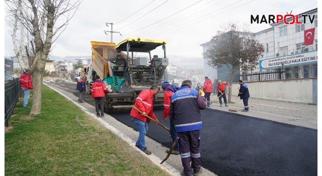 Büyükşehir’den Dulkadiroğlu ve Onikişubat’ta Asfalt Seferberliği
