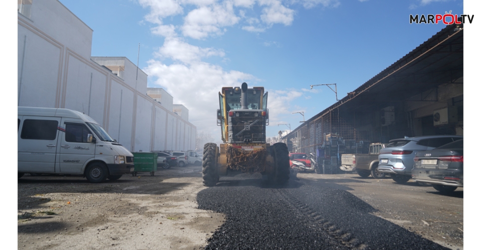 Toptancılar Sitesi’nin Yolu Yenileniyor