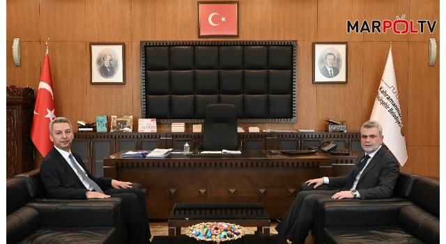 Başkan Görgel, KSÜ Rektörü Okumuş’u Ağırladı