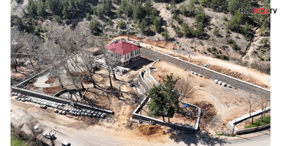 Çınaraltı Sosyal Tesisleri’nde Çevre Düzenine Geçildi