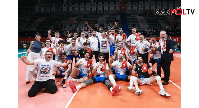 Edeler, artık Efeler Ligi’nde! Şampiyon Onikişubat Belediye Spor kupasına kavuştu