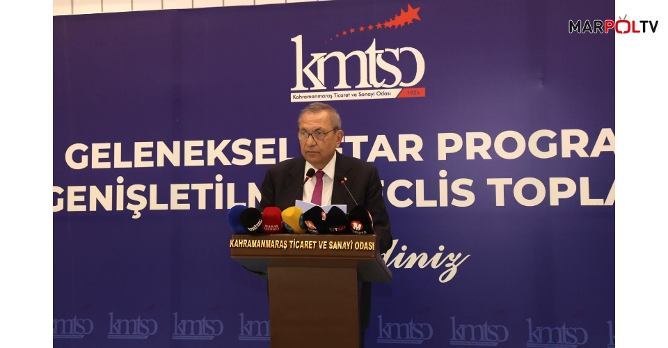 KMTSO MECLİS BAŞKANI M.HANEFİ ÖKSÜZ'DEN BEĞENİ TOPLAYAN AÇIKLAMA