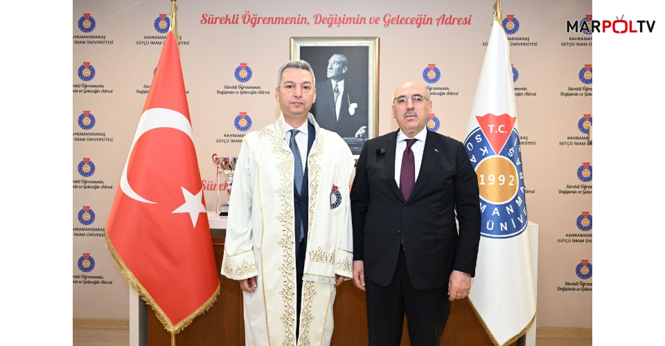 KSÜ’de Rektörlük Devir Teslim Töreni Gerçekleştirildi