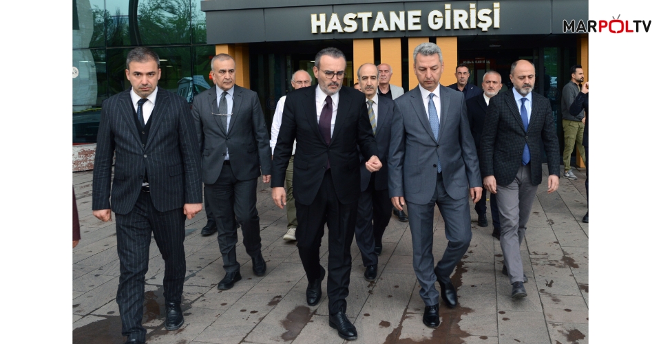 Mahir Ünal’dan, KSÜ Tıp Fakültesi Hastanesi’ne Ziyaret