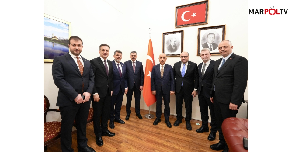 AK Parti Kahramanmaraş Heyeti İçişleri Bakanı Çiftçi ile Bir Araya Geldi