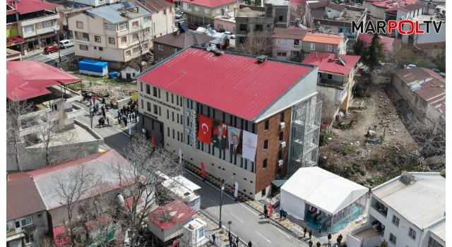 Andırın Şehit Astsubay Ömer Halisdemir İlçe Halk Kütüphanesi Hizmete Açıldı